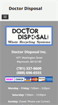 Mobile Screenshot of doctordisposal.com
